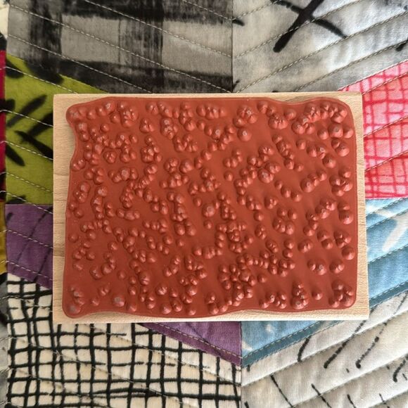 Rubber Stamp Splatter Pattern by All Night Media NWT - Picture 3 of 8